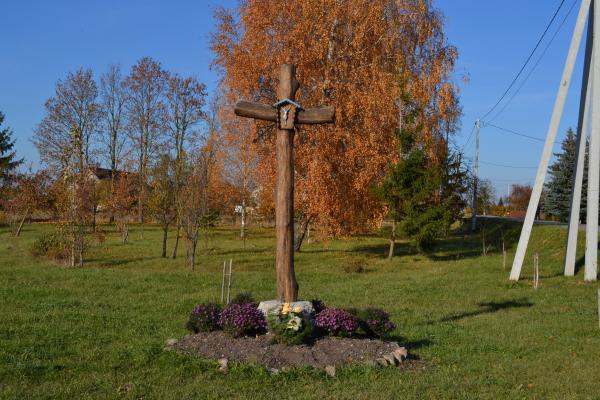 Kryžius Žilpamūšio kaimo 110 m. įkūrimo jubiliejui