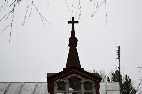Koplytstulpis Šimkevičių sodyboje, Pamažupių kaime