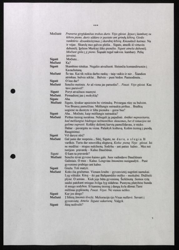 Žurnalisto, literato, vertėjo Kazimiero Pūro radijo pjesė „Gyvenimas ant kalno“