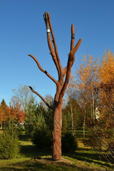 Skulptūros Krinčino miestelyje