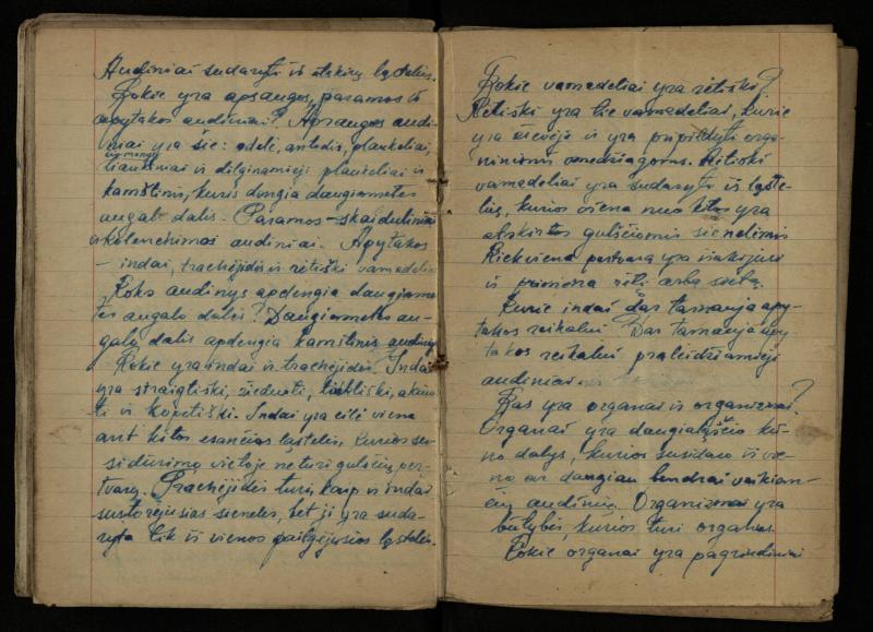 Žurnalisto, literato, vertėjo Kazimiero Pūro įrišti sąsiuviniai