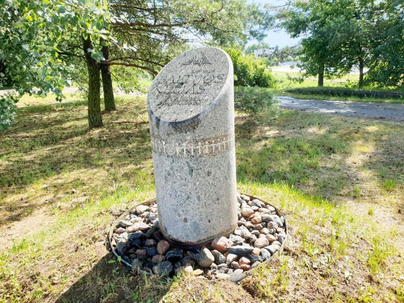 Baltijos kelio paminklai Pasvalio ruože, nuo Latvijos pasienio iki Panevėžio rajono ribos