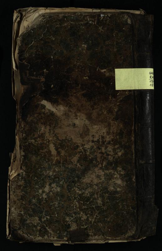 Pušaloto Romos katalikų parapijos bažnyčios 1843–1879 metų gaunamų raštų knyga