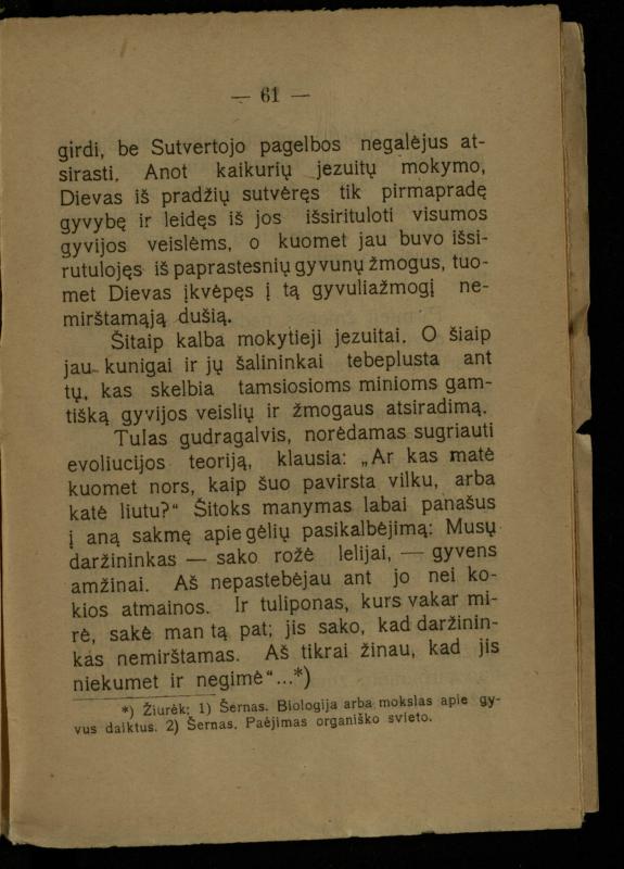 Žemė ir žmogus / med. d-ras P. Avižonis. – Antra pataisyta laida. – Voronežas: Lietuvos reikalų komisariato Kultūros ir švietimo skyrius, 1918. – 68 p.