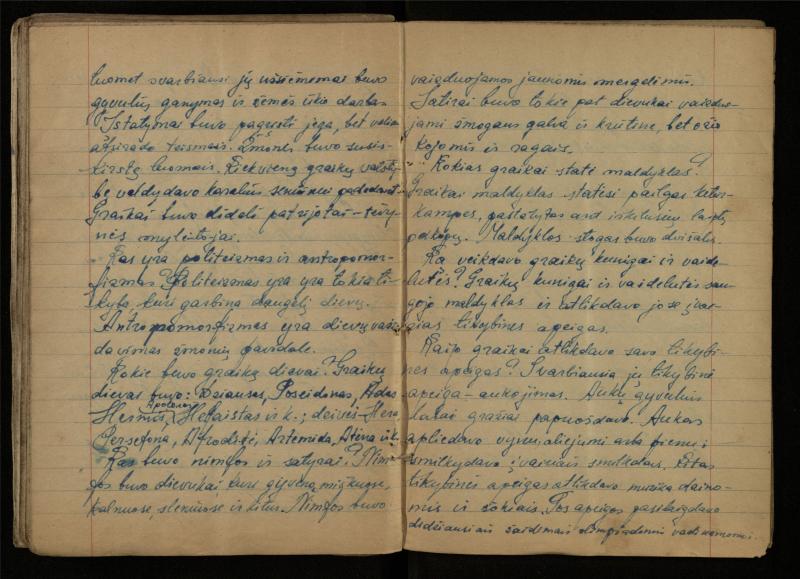 Žurnalisto, literato, vertėjo Kazimiero Pūro įrišti sąsiuviniai