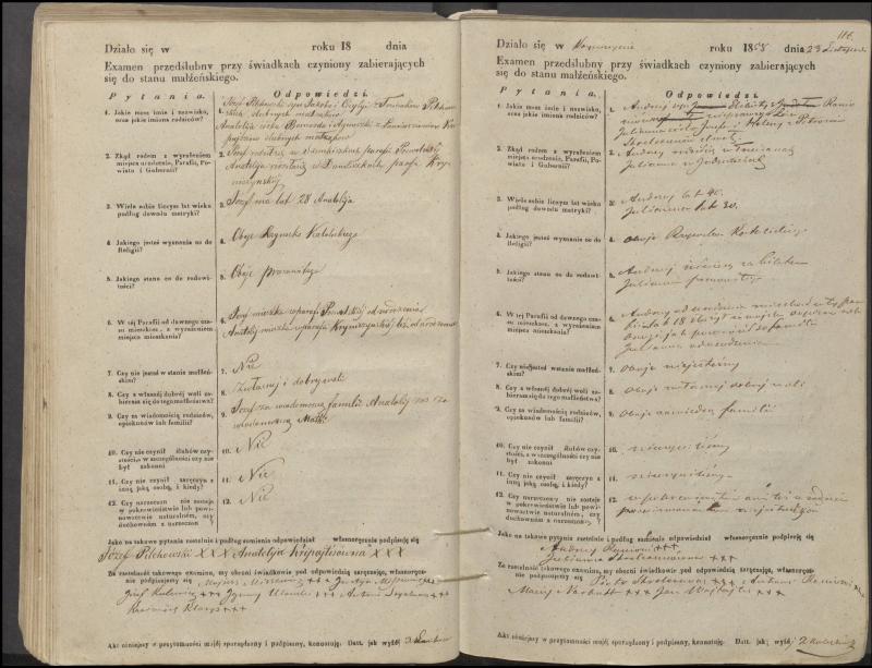 Krinčino Romos katalikų parapijos bažnyčios 1853–1862 metų priešjungtuvinės apklausos knyga
