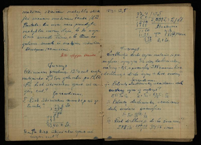 Žurnalisto, literato, vertėjo Kazimiero Pūro įrišti sąsiuviniai