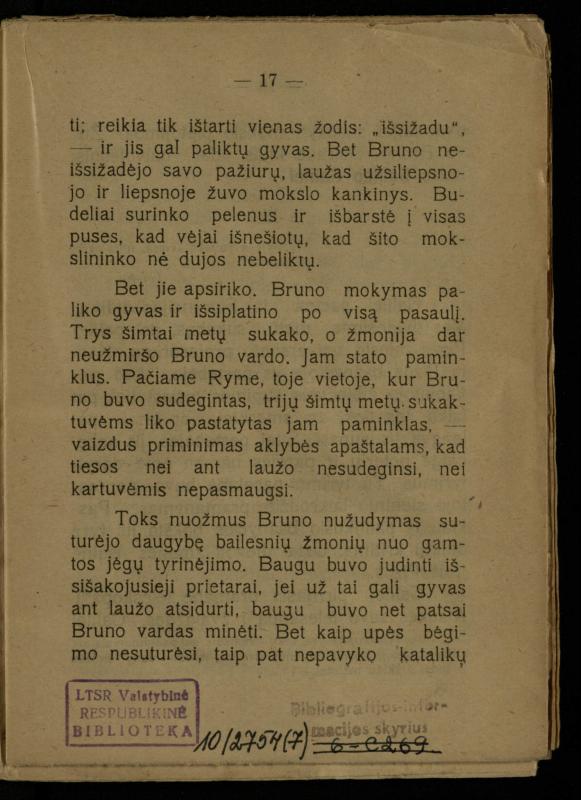 Žemė ir žmogus / med. d-ras P. Avižonis. – Antra pataisyta laida. – Voronežas: Lietuvos reikalų komisariato Kultūros ir švietimo skyrius, 1918. – 68 p.
