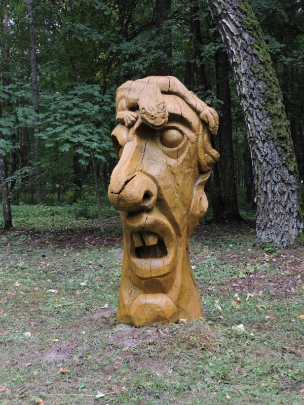 Skulptūros Pasvalio kultūros ir poilsio parke