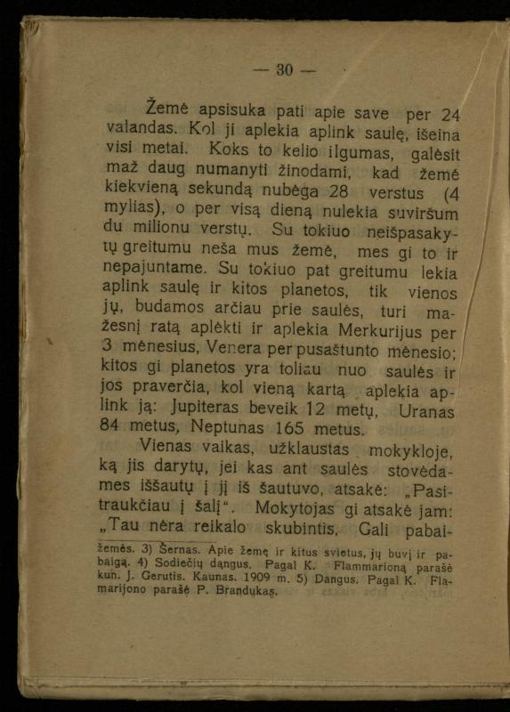 Žemė ir žmogus / med. d-ras P. Avižonis. – Antra pataisyta laida. – Voronežas: Lietuvos reikalų komisariato Kultūros ir švietimo skyrius, 1918. – 68 p.