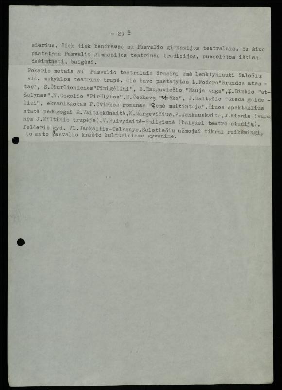 Žurnalisto, literato, vertėjo Kazimiero Pūro literatūros studija „Pasvalio krašto literatūrinės atovartos (1863–2000)“