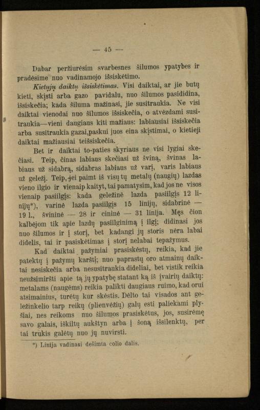 Populiariškas rankvedis fyzikos / parašė P. Neris. – Vilnius: „Vilniaus žinių“ [išleid. ir] sp., 1905. – 100 p.