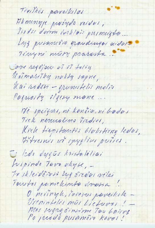 Česio Cemnolonskio 1989 m. rugpjūčio 25 d. laiškas „Pasvalio Sąjūdžio“ redakcijai