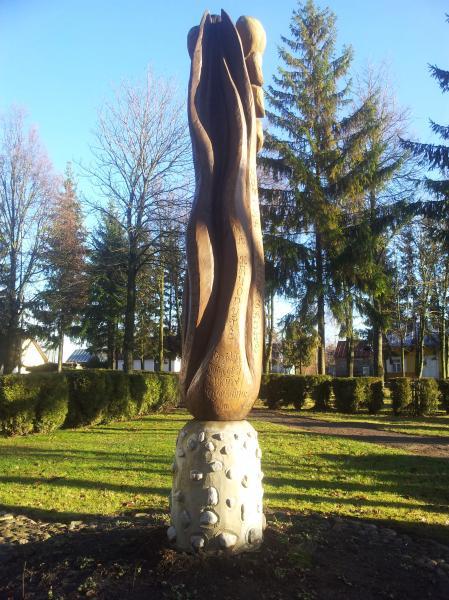 Skulptūra „Draugystė“ Vaškuose
