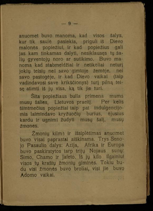 Žemė ir žmogus / med. d-ras P. Avižonis. – Antra pataisyta laida. – Voronežas: Lietuvos reikalų komisariato Kultūros ir švietimo skyrius, 1918. – 68 p.