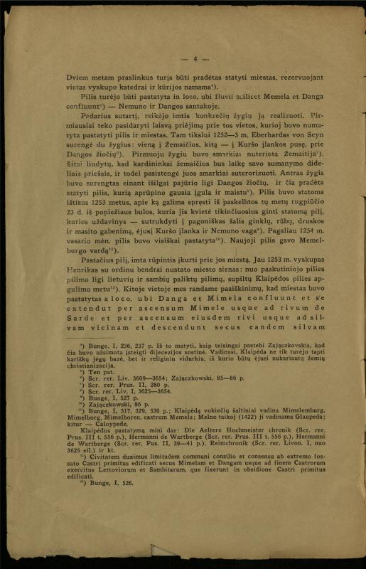 Klaipėdos miesto istorijos bruožai: (1252–1466) / Paulius Šležas. – [Kaunas]: [s.n.], 1933. – 15 p.