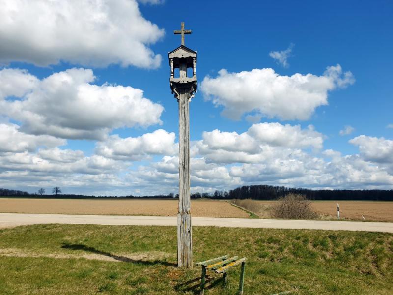 Pavasarininkų kuopos koplytstulpis Medinių kaime