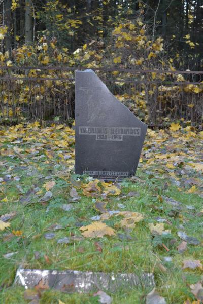 Valerijono Aleknavičiaus kapas Porijų kaimo kapinėse