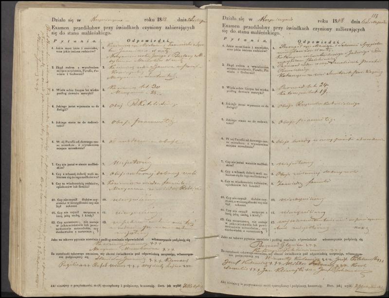 Krinčino Romos katalikų parapijos bažnyčios 1853–1862 metų priešjungtuvinės apklausos knyga