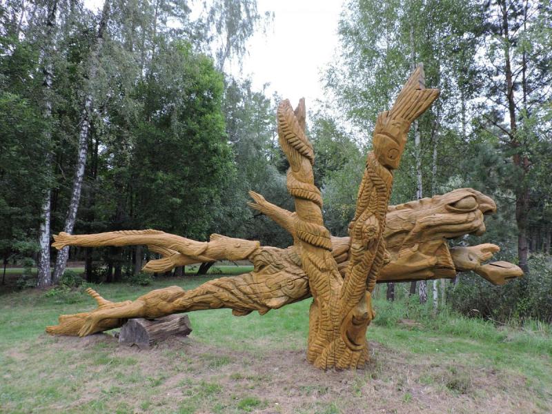 Skulptūros Pasvalio kultūros ir poilsio parke