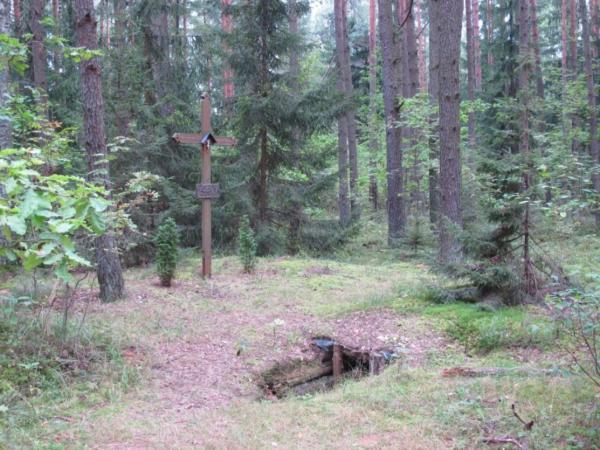 Partizanų bunkeris Žadeikiuose