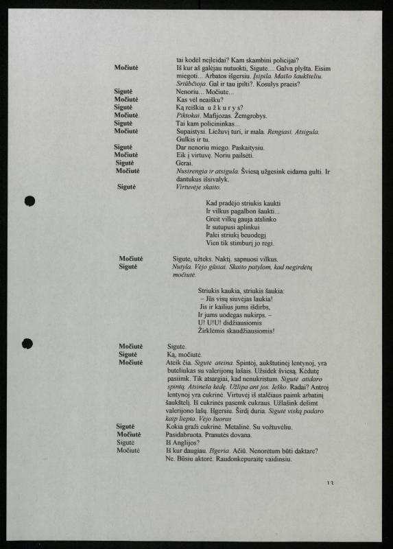 Žurnalisto, literato, vertėjo Kazimiero Pūro radijo pjesė „Gyvenimas ant kalno“