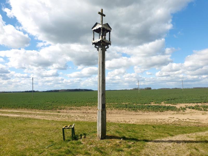 Pavasarininkų kuopos koplytstulpis Medinių kaime