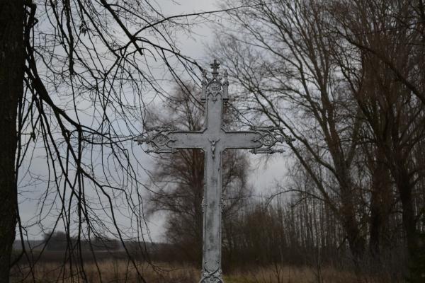 Kryžius jaunuomenei Manikūnų kaime