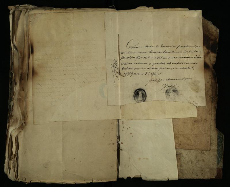 Pušaloto Romos katalikų parapijos bažnyčios 1843–1879 metų gaunamų raštų knyga