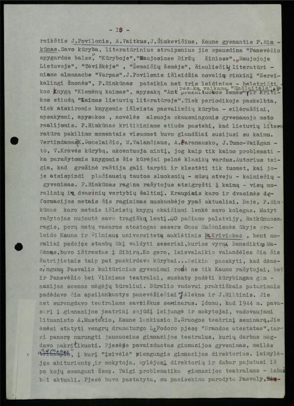 Žurnalisto, literato, vertėjo Kazimiero Pūro literatūros studija „Pasvalio krašto literatūrinės atovartos (1863–2000)“