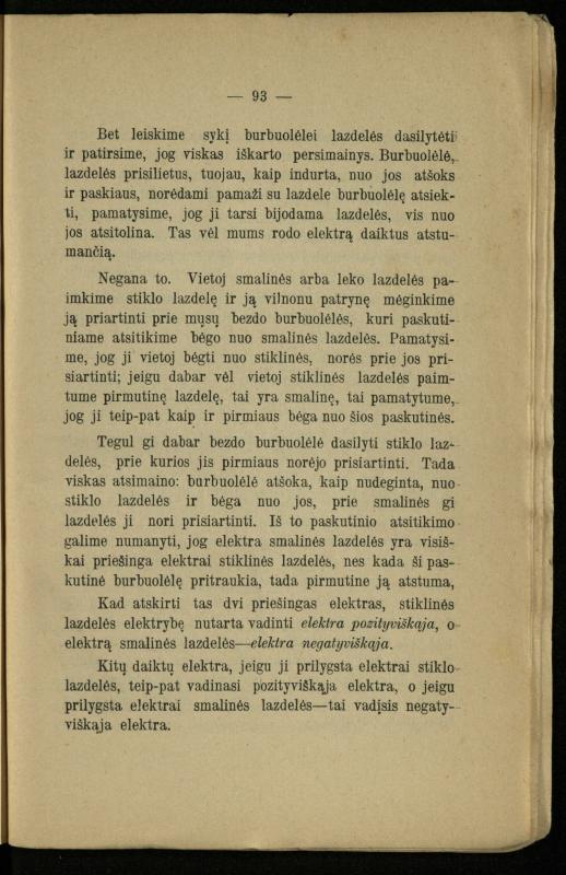 Populiariškas rankvedis fyzikos / parašė P. Neris. – Vilnius: „Vilniaus žinių“ [išleid. ir] sp., 1905. – 100 p.