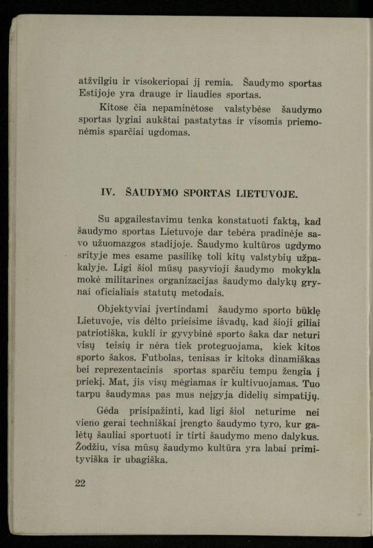 Šaudymo kultūra ir technika / Kazimieras Svilas. – Kaunas: „Policijos“ laikr. leid., 1936. – 327 p.