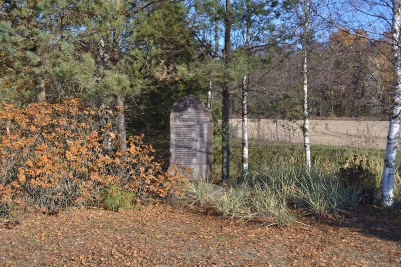 Paminklas Leliškių mūšyje žuvusiems partizanams