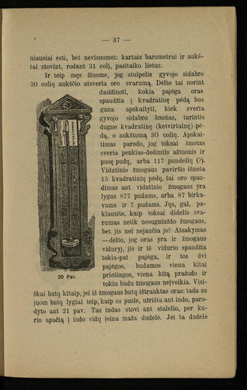 Populiariškas rankvedis fyzikos / parašė P. Neris. – Vilnius: „Vilniaus žinių“ [išleid. ir] sp., 1905. – 100 p.