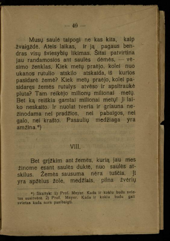 Žemė ir žmogus / med. d-ras P. Avižonis. – Antra pataisyta laida. – Voronežas: Lietuvos reikalų komisariato Kultūros ir švietimo skyrius, 1918. – 68 p.