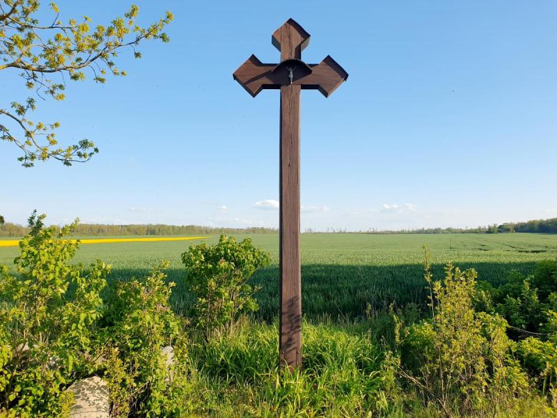 Kryžius prie kelio Žilpamūšis–Burgėnai
