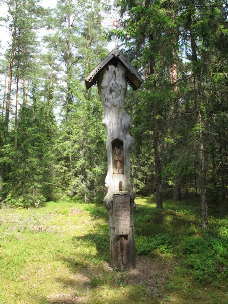 Koplytstulpis 1863 m. sukilėliams ir vietiniams gyventojams Žaliojoje girioje