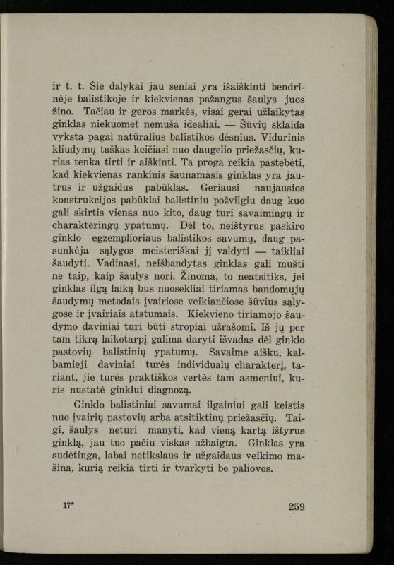 Šaudymo kultūra ir technika / Kazimieras Svilas. – Kaunas: „Policijos“ laikr. leid., 1936. – 327 p.