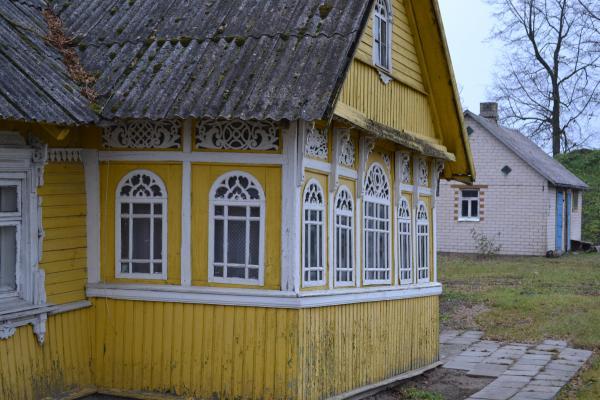 Liaudies meistro Stanislovo Gegecko tėviškė Pamažupiuose