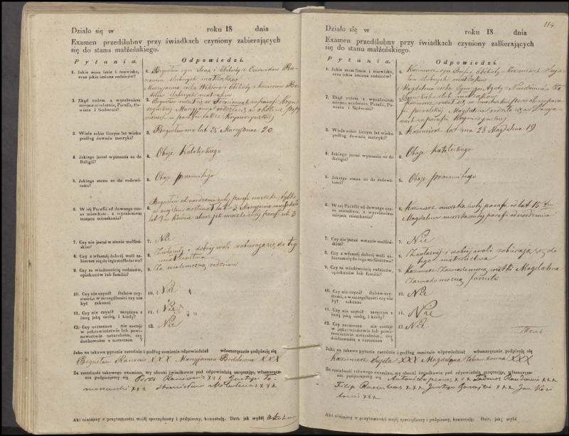 Krinčino Romos katalikų parapijos bažnyčios 1853–1862 metų priešjungtuvinės apklausos knyga