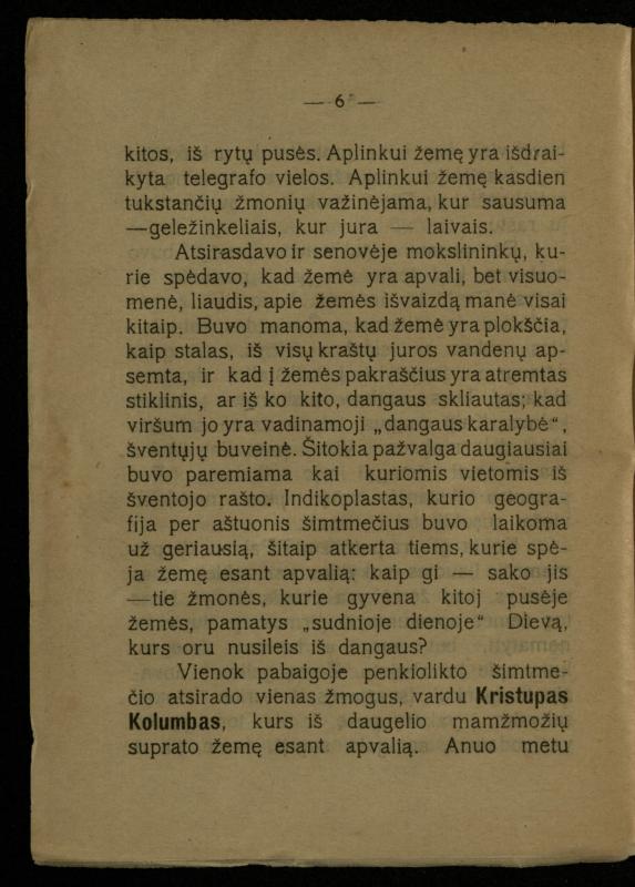 Žemė ir žmogus / med. d-ras P. Avižonis. – Antra pataisyta laida. – Voronežas: Lietuvos reikalų komisariato Kultūros ir švietimo skyrius, 1918. – 68 p.