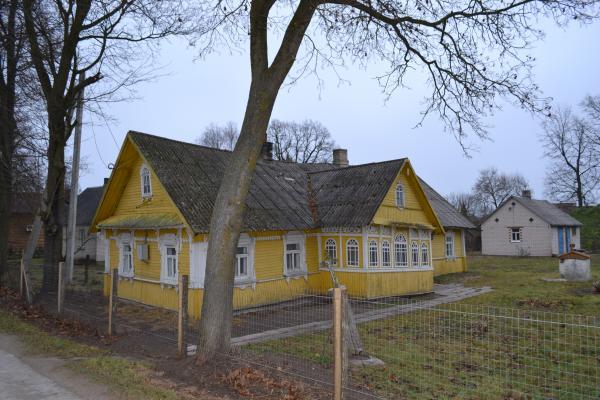 Liaudies meistro Stanislovo Gegecko tėviškė Pamažupių kaime, Joniškėlio apylinkių seniūnijoje