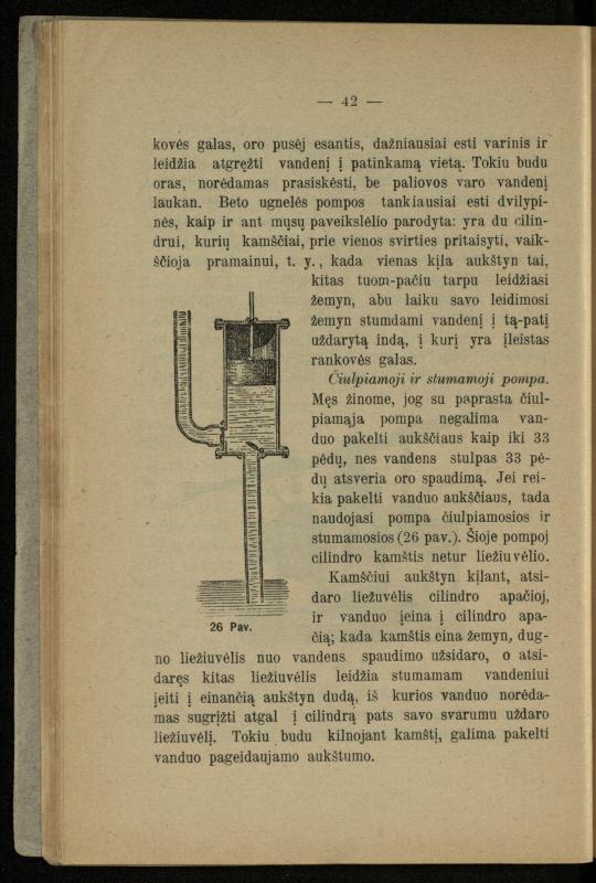 Populiariškas rankvedis fyzikos / parašė P. Neris. – Vilnius: „Vilniaus žinių“ [išleid. ir] sp., 1905. – 100 p.