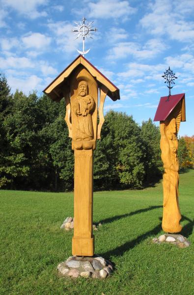 Stogastulpiai Smegduobių parke