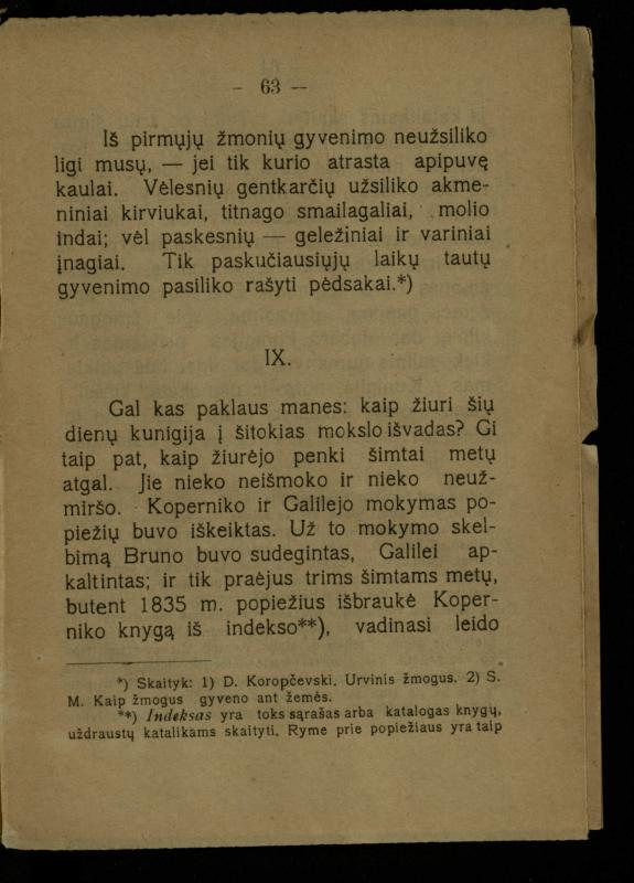 Žemė ir žmogus / med. d-ras P. Avižonis. – Antra pataisyta laida. – Voronežas: Lietuvos reikalų komisariato Kultūros ir švietimo skyrius, 1918. – 68 p.