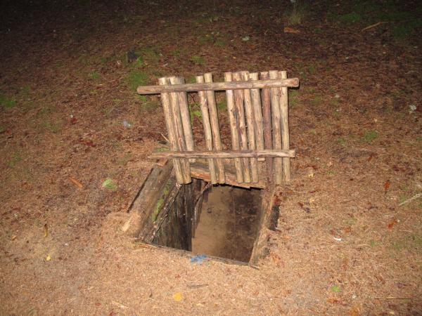 Bunkeris Margiuose, Žaliojoje girioje