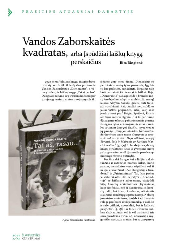 Šiaurietiški atsivėrimai : Pasvalio krašto istorijos ir kultūros žurnalas 2021, nr. 2 (51)