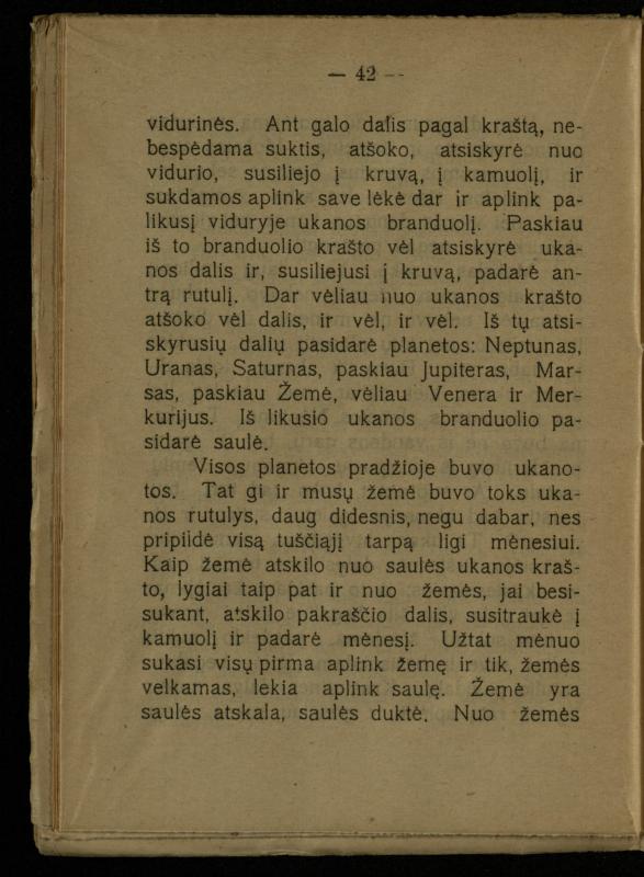 Žemė ir žmogus / med. d-ras P. Avižonis. – Antra pataisyta laida. – Voronežas: Lietuvos reikalų komisariato Kultūros ir švietimo skyrius, 1918. – 68 p.